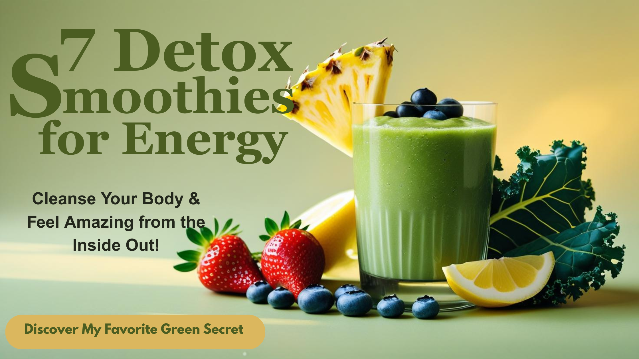 7 Detox Smoothies for Energy Banner