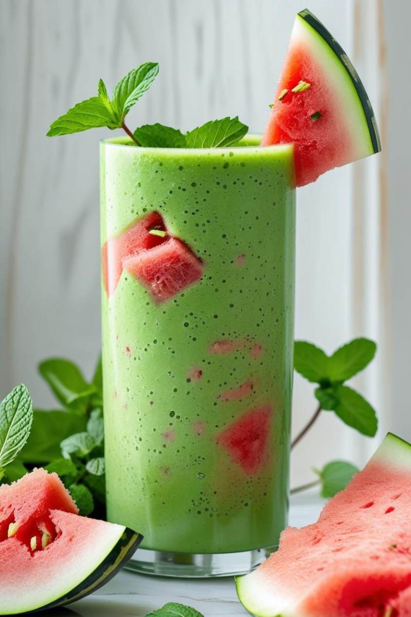 Watermelon Mint Smoothie
