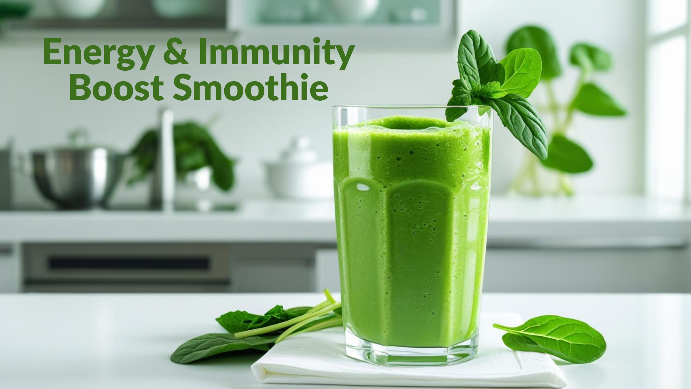 Energy & Immunity Boost Smoothie