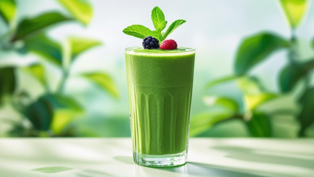A refreshing green smoothie to boost your immunity